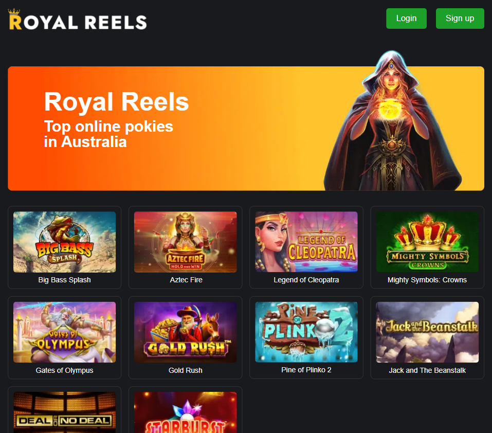Royal Reels slide1